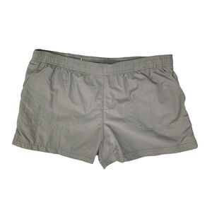 Columbia Shorts L Large Graphite Grey Sandy River Omni Shade Inner Drawstring